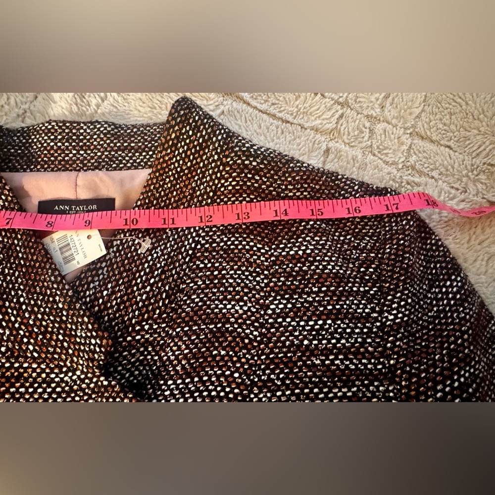 Ann Taylor Brown Tweed Skirt Set - Picture 14 of 15